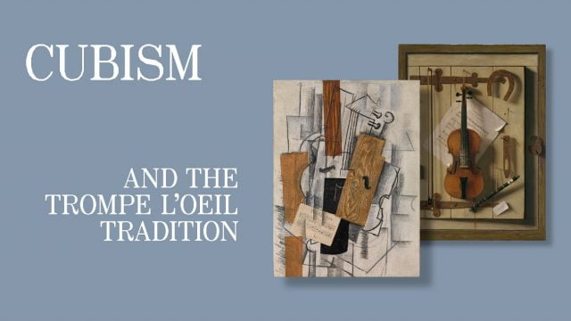 cubism and the trompe loeil met