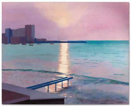early morning david hockney