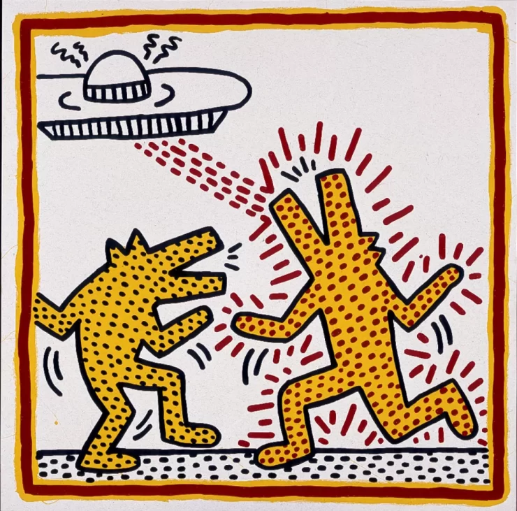 keith haring, broad collection