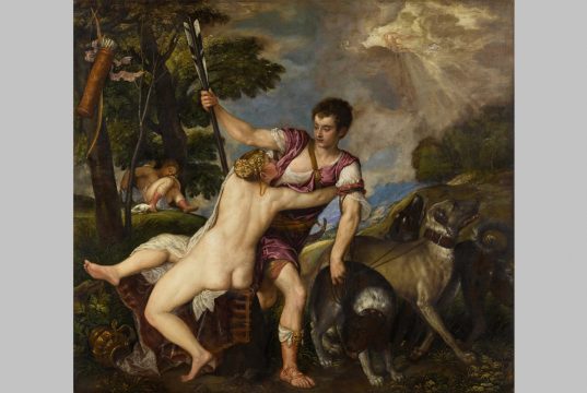 venus și adonis, titian, sothebys, curatorial.ro