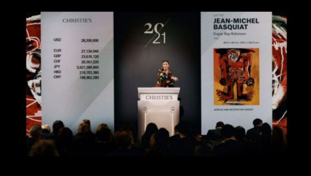 christies, licitatie 20 21 century