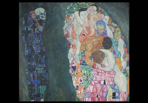 viata si moartea, death and life, gustav klimt