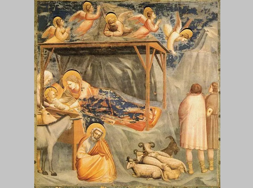 nativity birth of jesus giotto