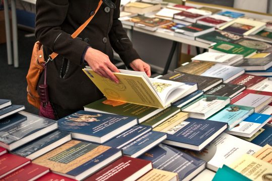 cluj,napoca,,romania, ,04,17,2019:,book,fair,(targul