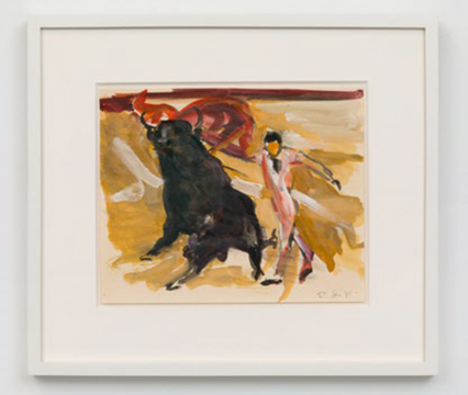 elaine de kooning, untitled, madrid