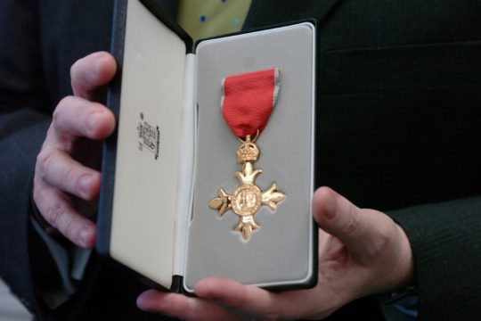 obe, decoratie, casa regala britanica