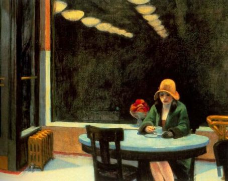 automat, edward hopper