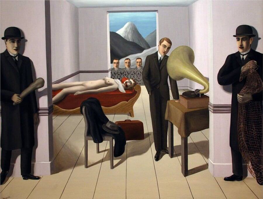 the menaced assassin, magritte