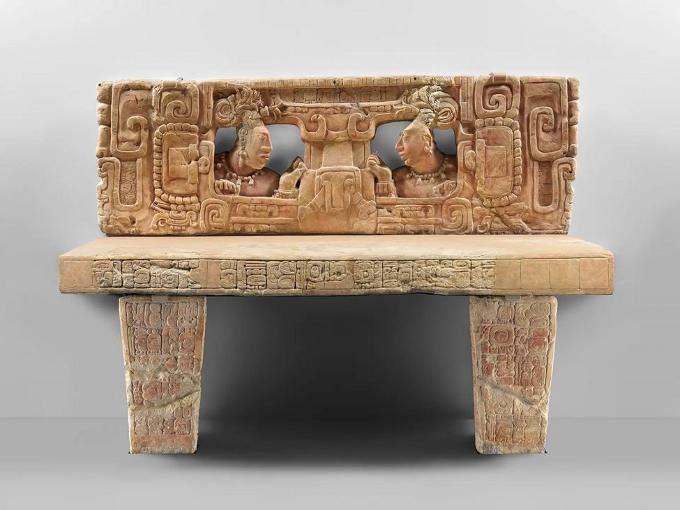tron maya k'in lakam chahk, metropolitan museum of art