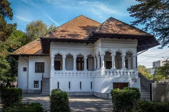 targu jiu,,romania september,25:,barbu,ganescu,house,(,casa,barbu,ganescu