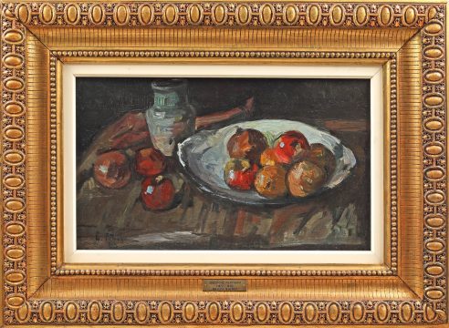 natură statică cu mere și ulcior gheorghe petrașcu, artmark