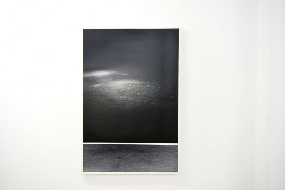 nora teplan, polar dust, 2020, oil on canvas. prin amabilitatea artistei