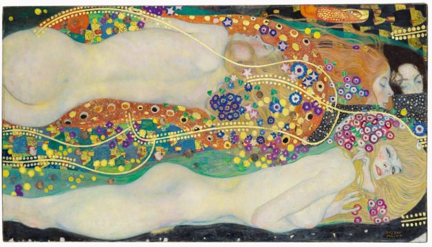 klimt water serpants ii