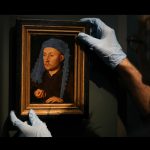 portret de barbat cu tichie albastra, jan van eyck, brukenthal