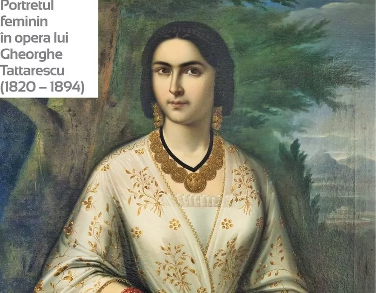 portretul feminin, gheorghe tattarescu