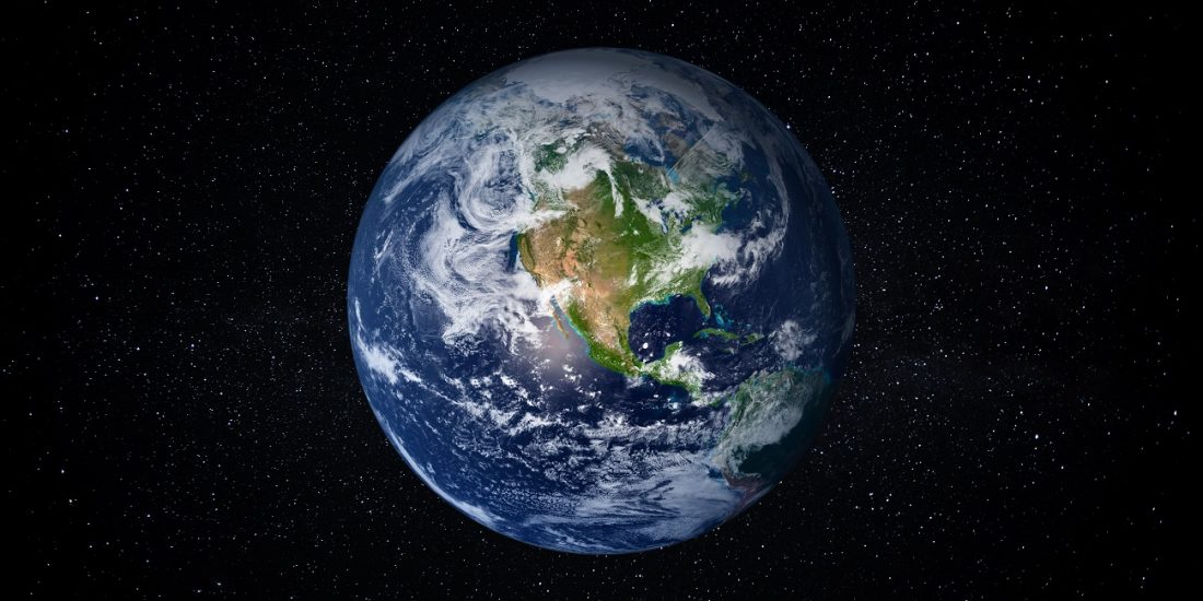 planet,earth,in,the,starry,sky,of,solar,system,in