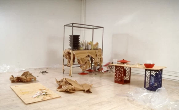 rirkrit tiravanija, untitled 1990 (pad thai), 1990