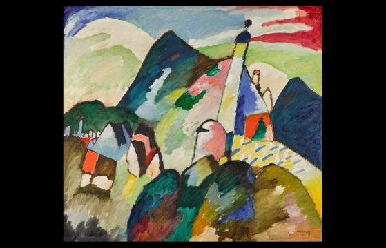 vasili kandinski murnau mit kierche ii