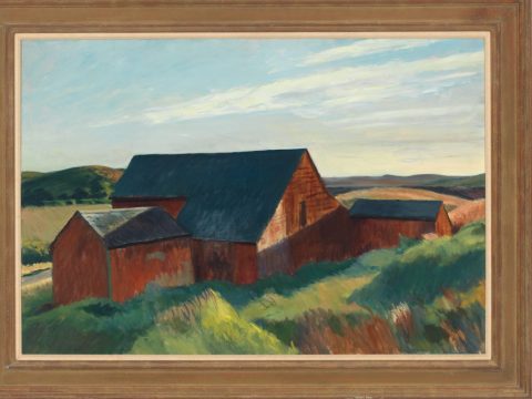 edward hopper cobbs barns south truro