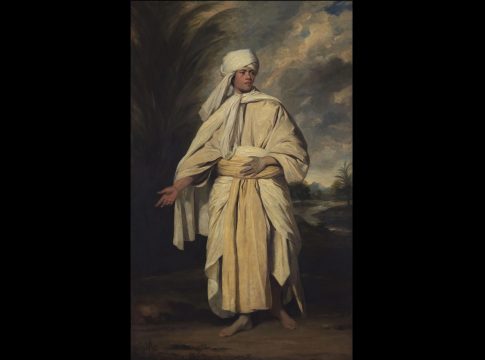 joshua reynolds portrait of mai (omai)