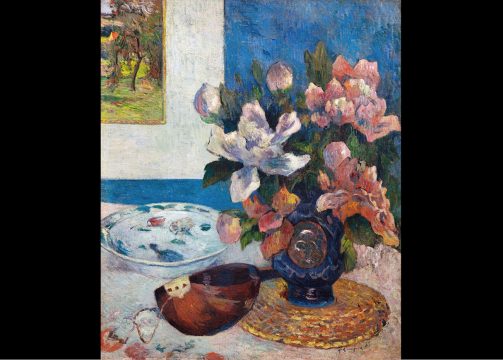 paul gauguin, nature morte mandolin