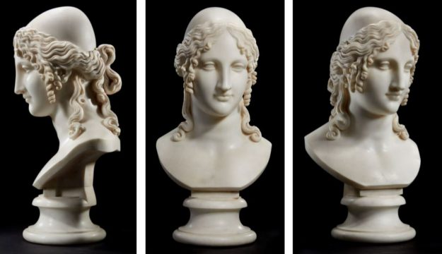 canova, bust of helen