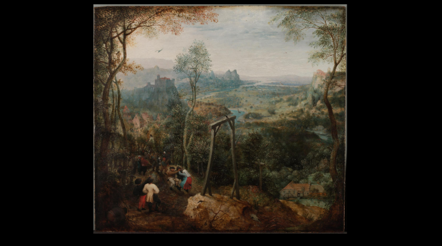pieter bruegel the elder, the magpie on the gallows