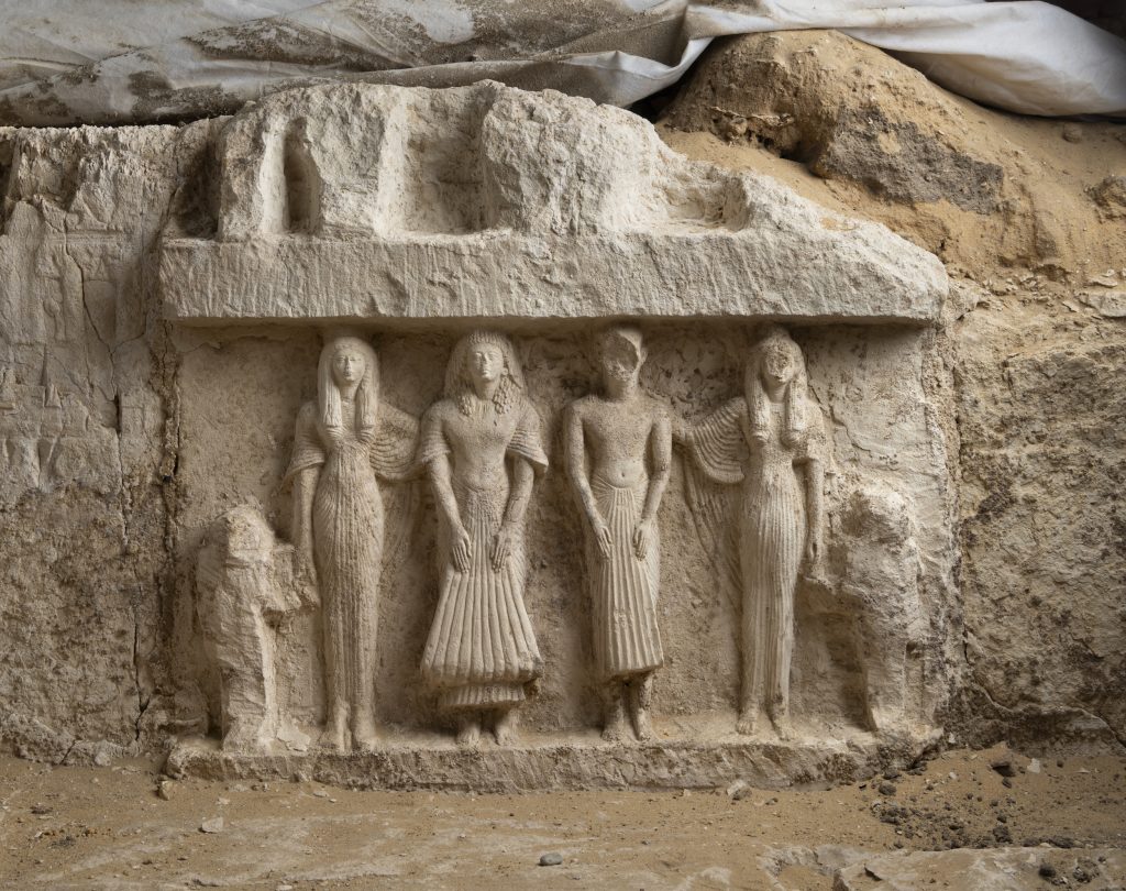 reliefs in anoniem graf c leiden turin expedition to saqqara