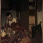 a maid asleep