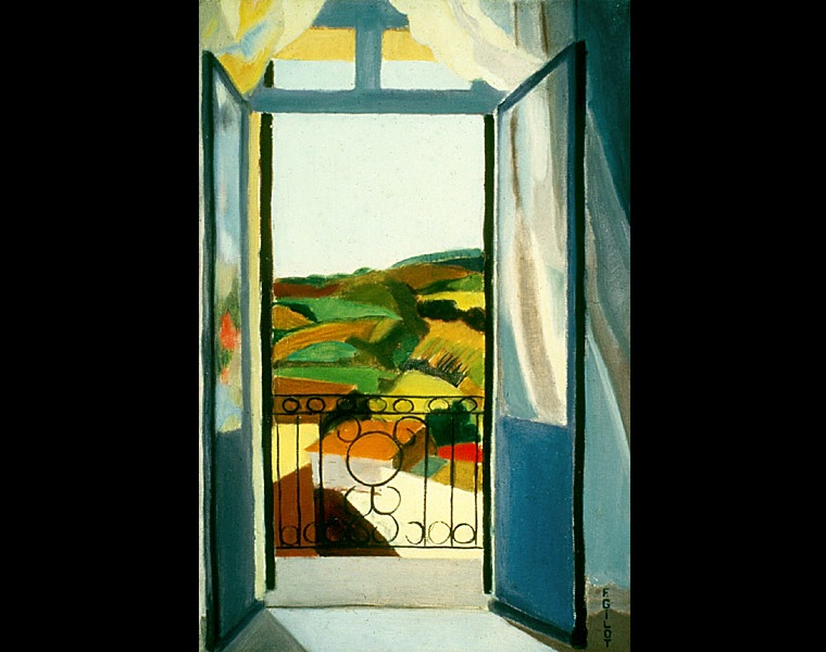 gilot, french window in blue, 1939