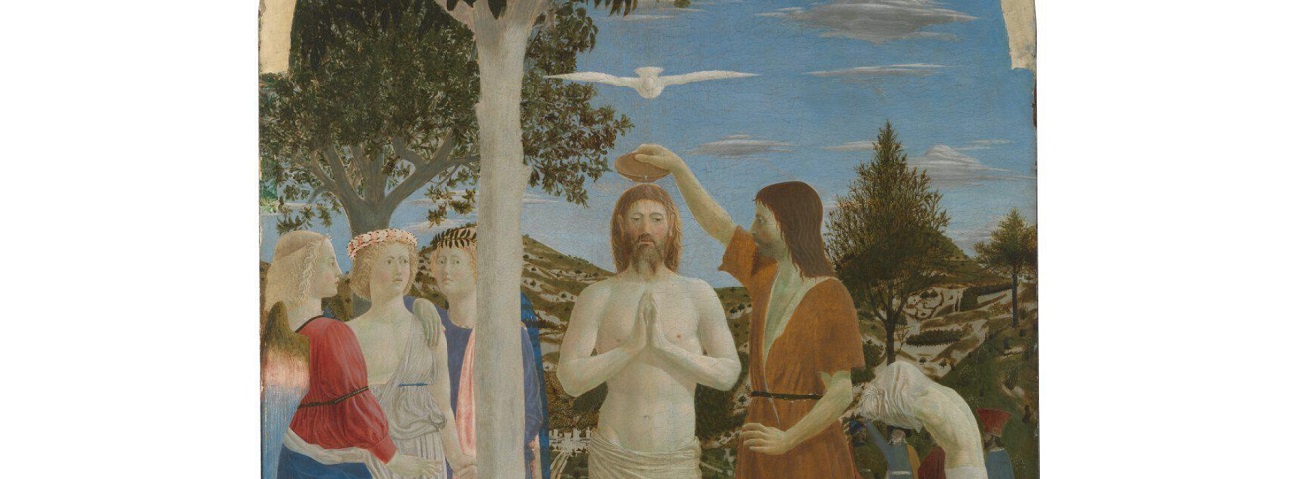 le baptême du christ piero della francesca