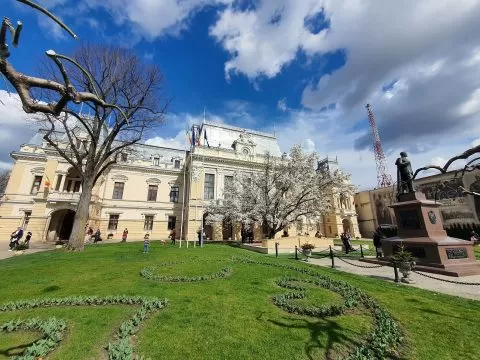 iasi,,romania, ,march,26,,2023:,the,city,hall,of