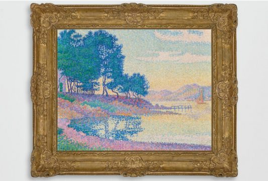 paul signac, calanque des canoubiers