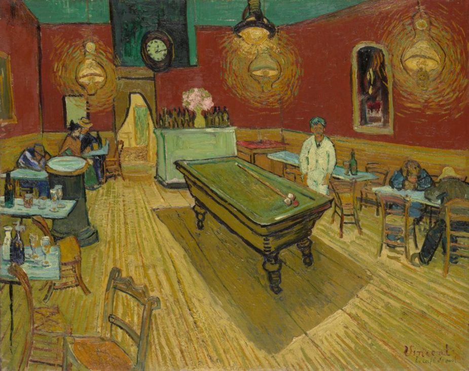 vincent van gogh, le café de nuit (1888), (c) yale university art gallery