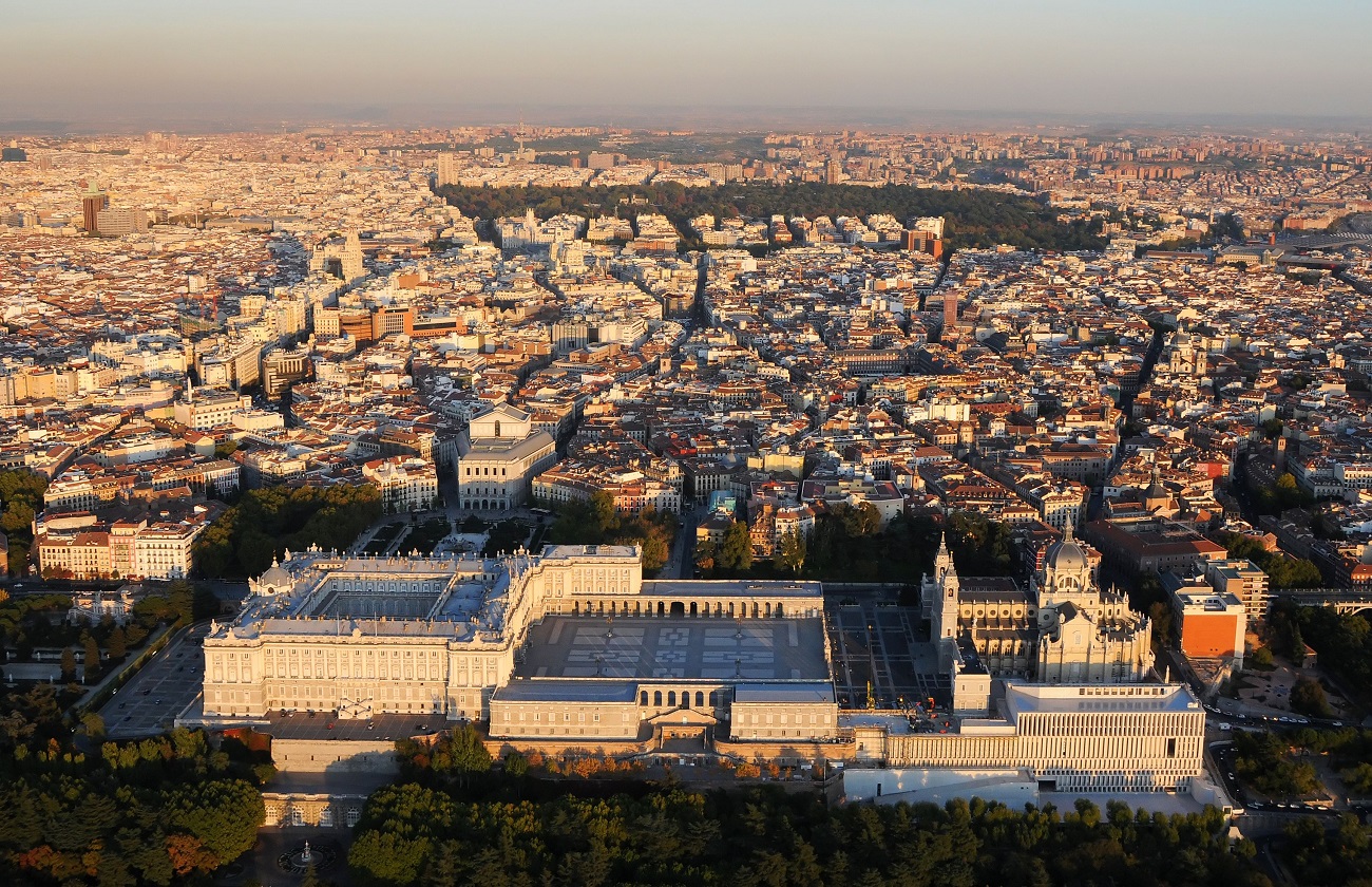 panoramica palacio real galeria colecciones reales
