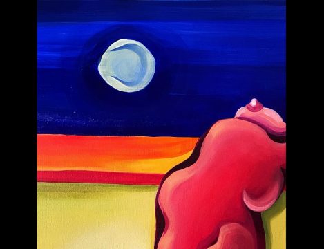 sabina tupan, leaning on
