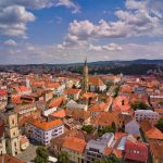 cluj napoca,cluj/romania 07.20.2019 sfantul,mihail,church,located,in,the,center,of,the,city,in,matei