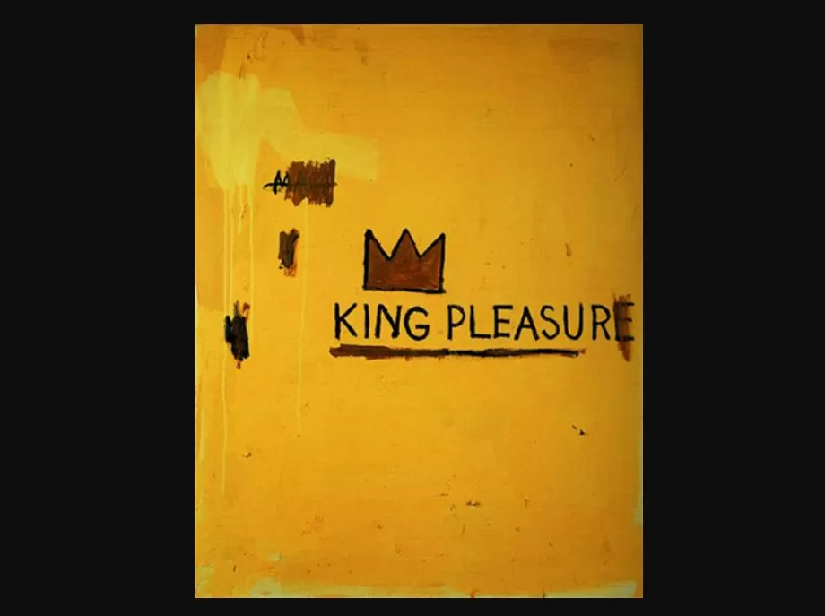 jean michel basquiat king pleasure © the estate of jean michel basquiat