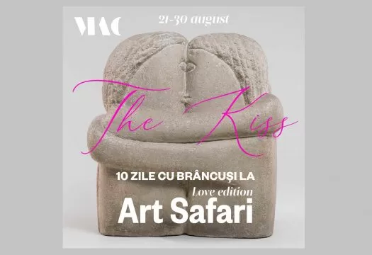 sărutul, brâncuși, art safari