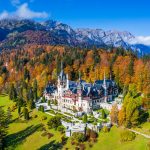 peles,castle,in,autumn.,sinaia,,prahova,county,,romania.