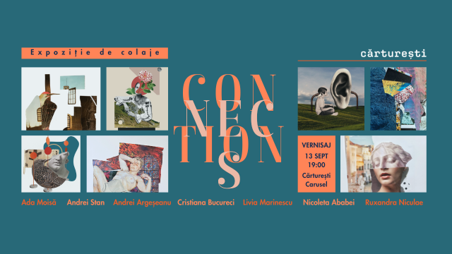 connections, expo colaje