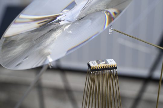 instalație ioana vreme moser, amnezie minerală. simultan festival 2023