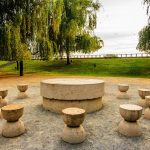 the,table,of,silence,,targu,jiu,,romania