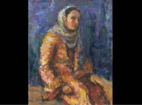 samuel mutzner, tânără cu broboadă, alis