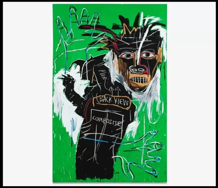 jean michel basquiat, autoportret, self portrait as a heel (part two), sothebys