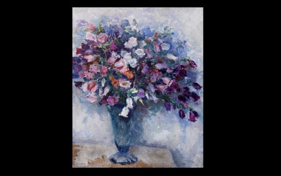 buchet cu lisianthus, samuel mutzner, artmark