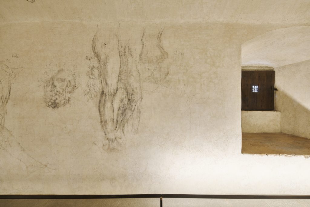 la stanza segreta di michelangelo, museo delle cappelle medicee, florenta. foto francesco fantani, courtesy musei del bargello