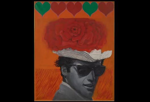 with love to jean paul belmondo, 1962. pauline boty, gazelli art house