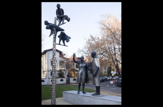 ansamblu statuar lovinescu ierunca, foto humanitas, ionuț macri