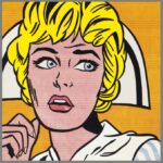 nurse, roy lichtenstein